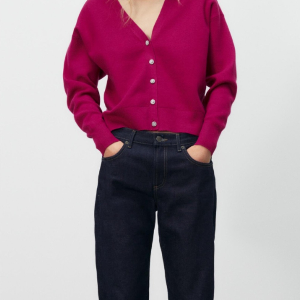 Zara Fuchsia Cardigan